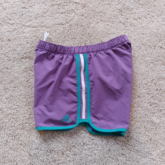 Purple Adidas Climalite Marathon Shorts - Picture 3 of 9
